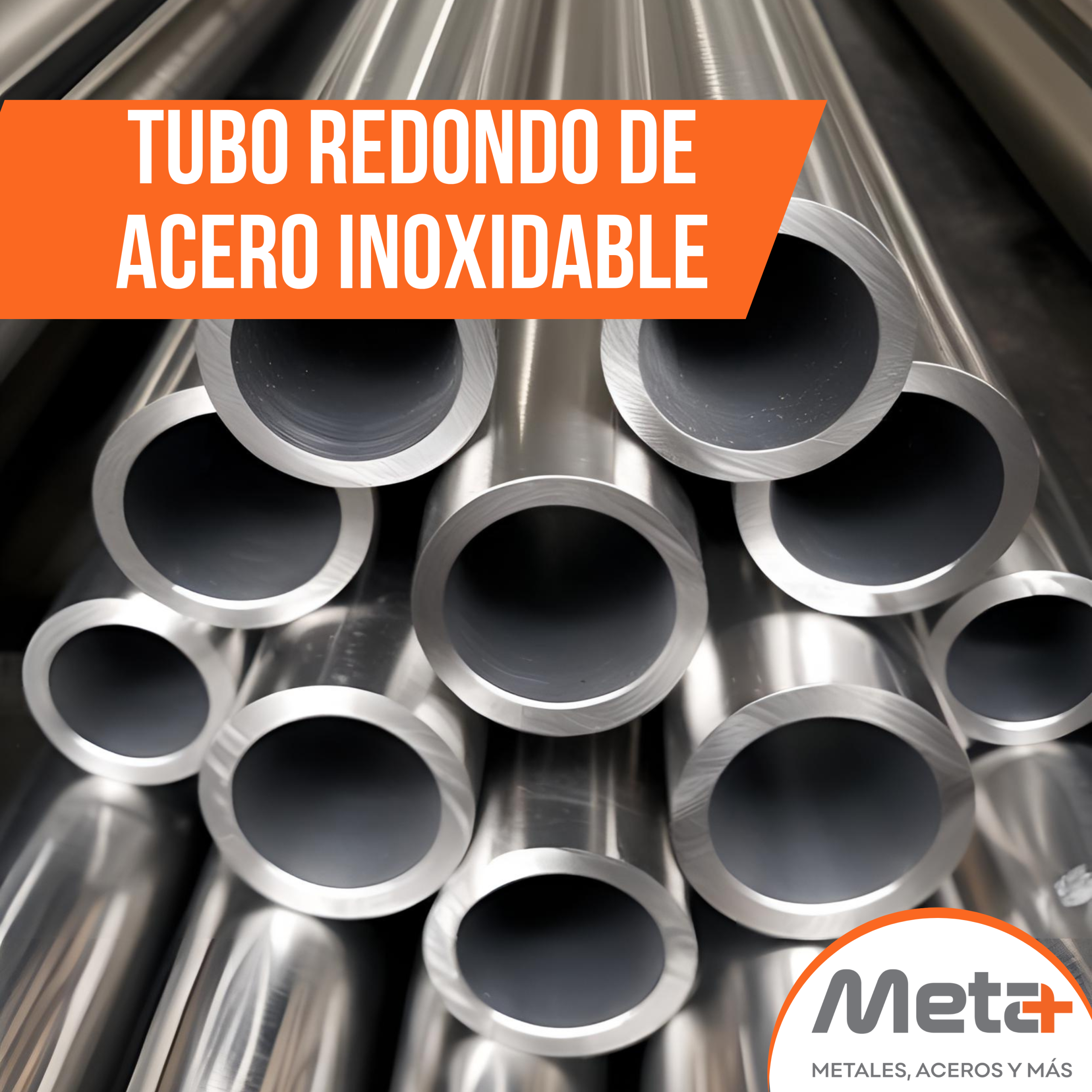 Tubo Redondo de Acero Inoxidable